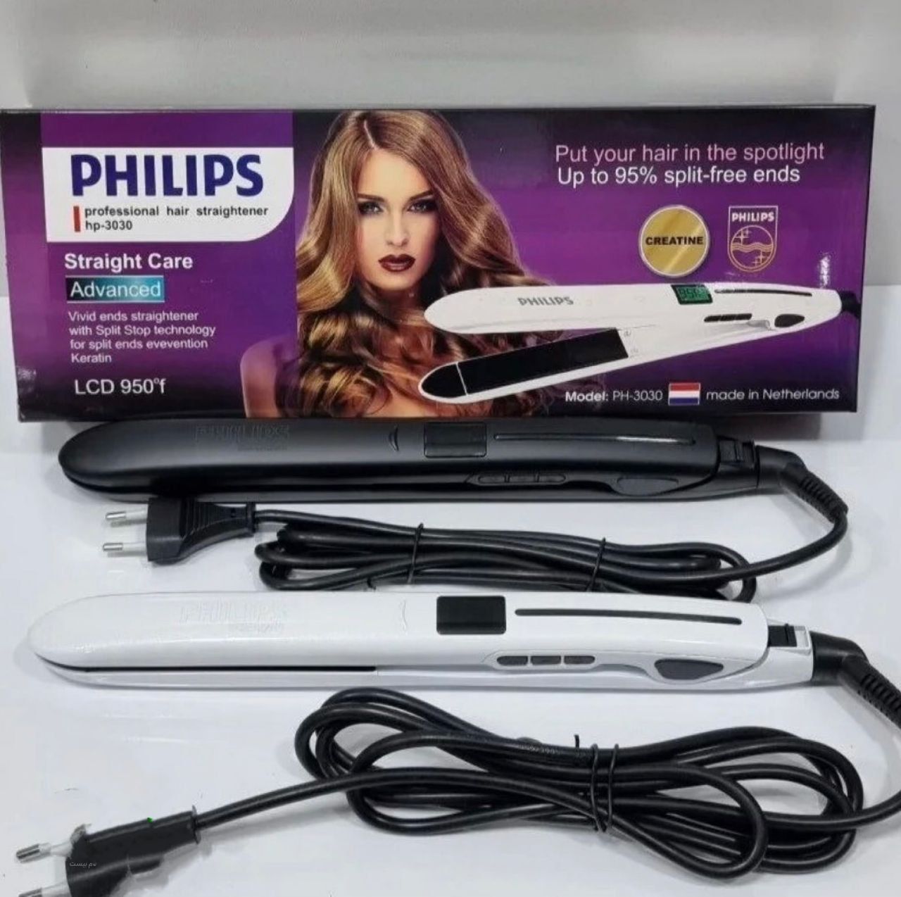 اتو مو حرفه ای فیلیپس مدل PH-3030