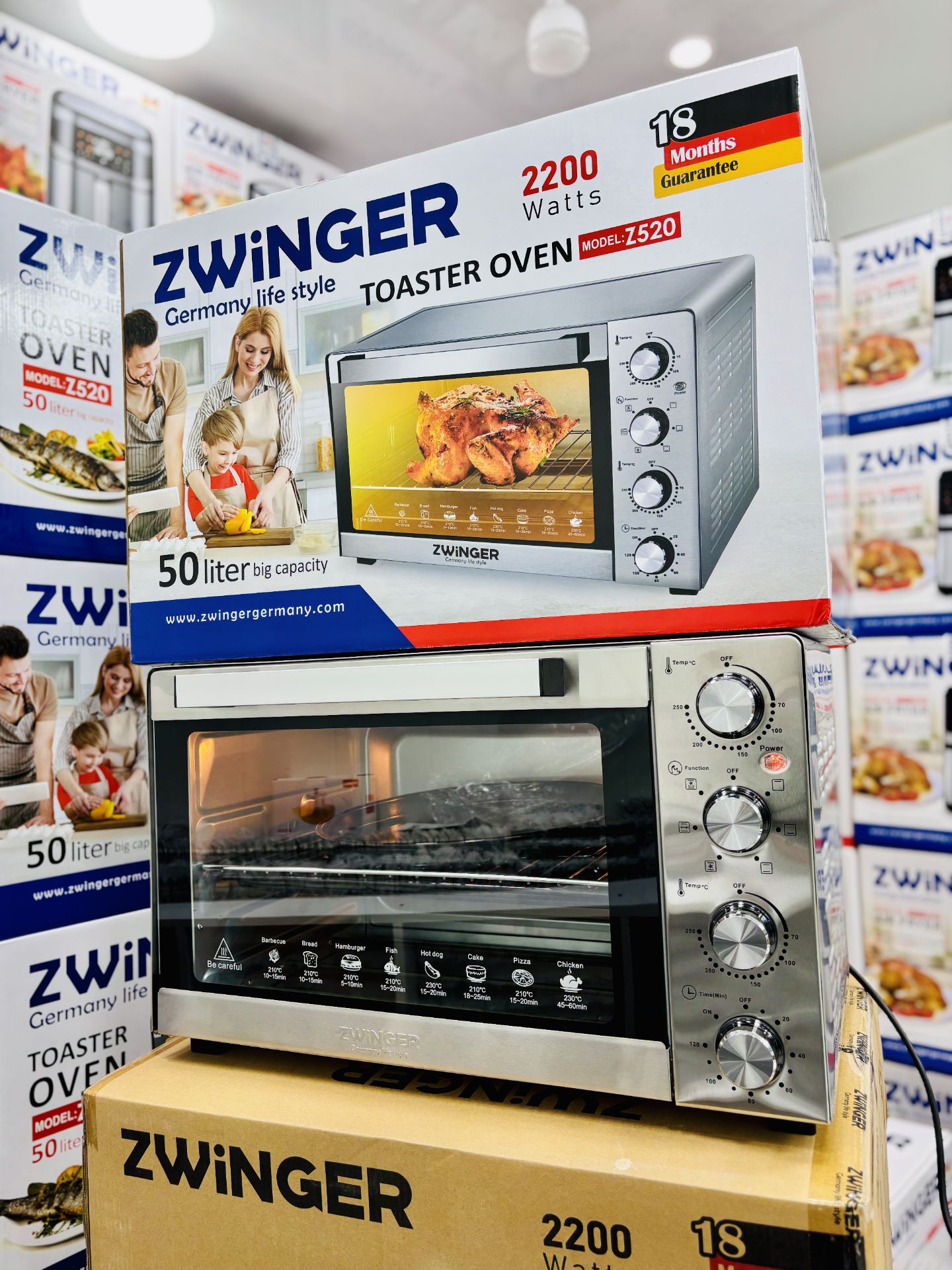 آون توستر همه فن حریف زوینگر اصل مدل :Z520